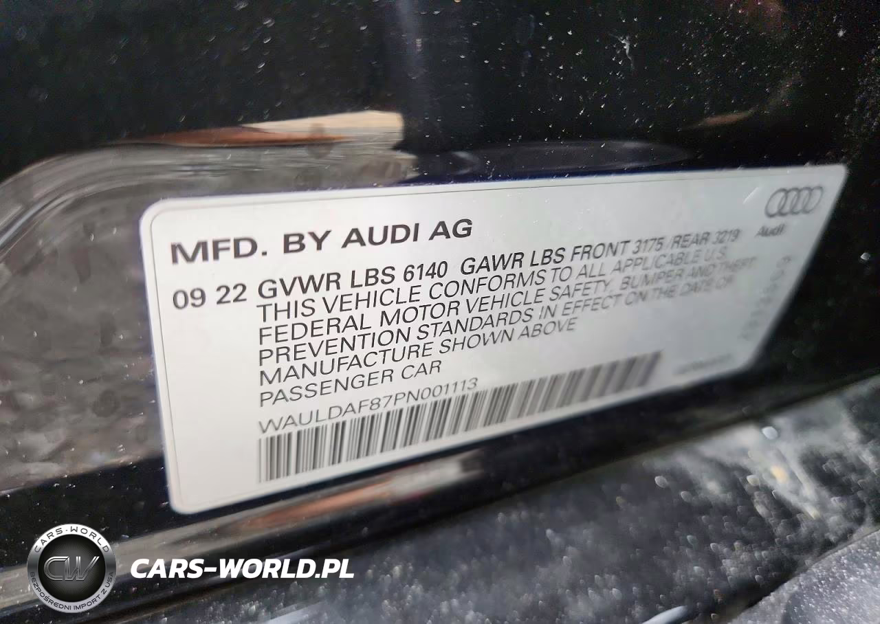 2023 Audi A8 L VIN:WAULDAF87PN001113 - 12