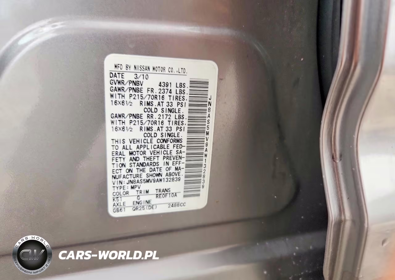 2010 Nissan Rogue S VIN:JN8AS5MV9AW132839 - 14