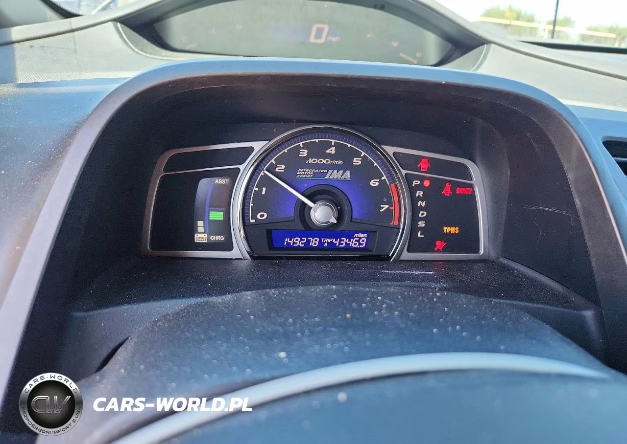 2010 Honda Civic Hybrid VIN:JHMFA3F26AS006911 - 9