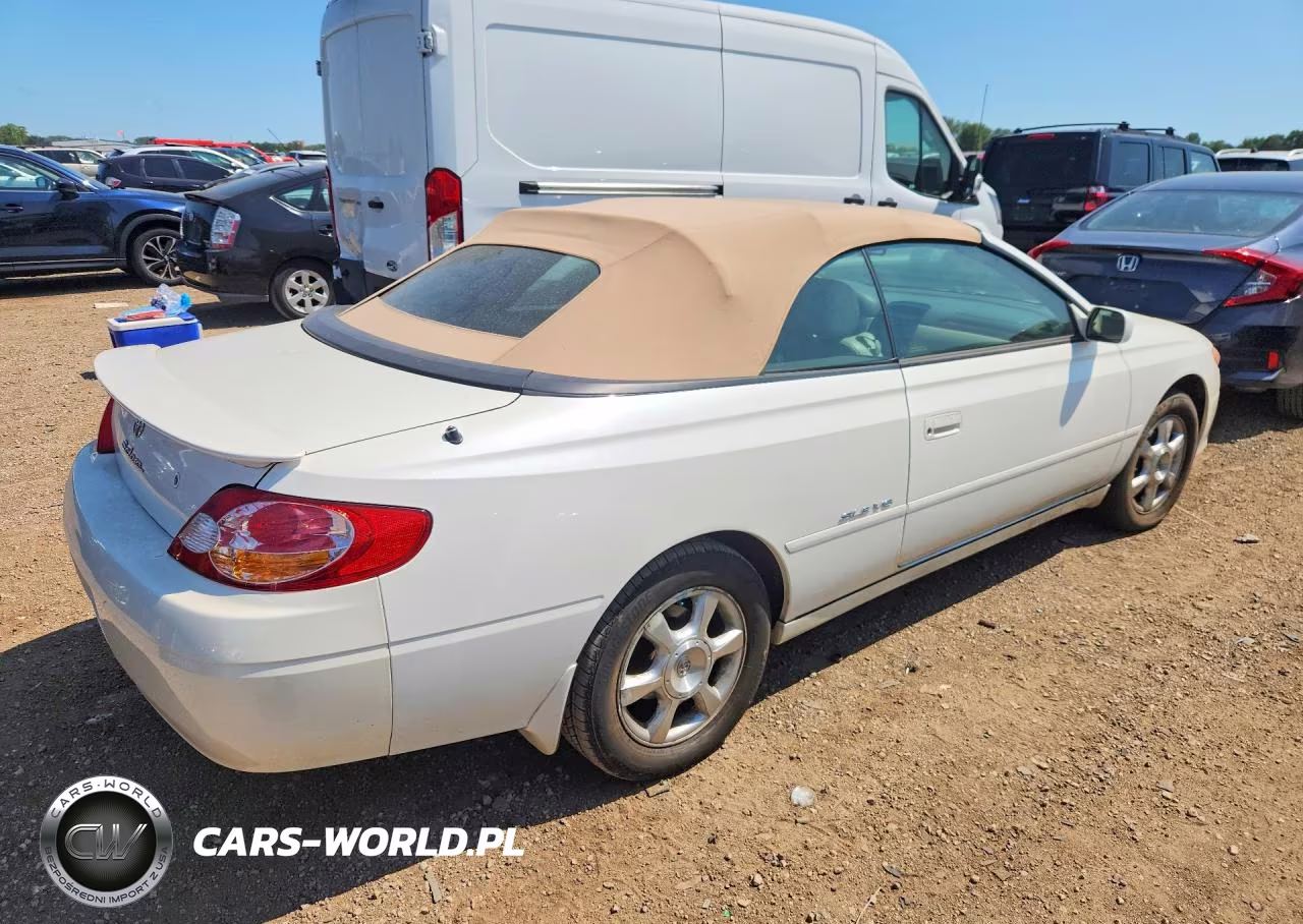 2002 Toyota Camry Solara Sle V6 VIN:2T1FF28P12C596749 - 3