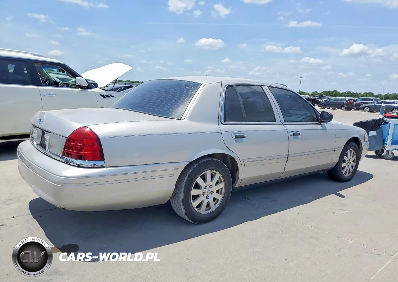 2008 Ford Crown Victoria Lx VIN:2FAFP74V18X112538 - 3
