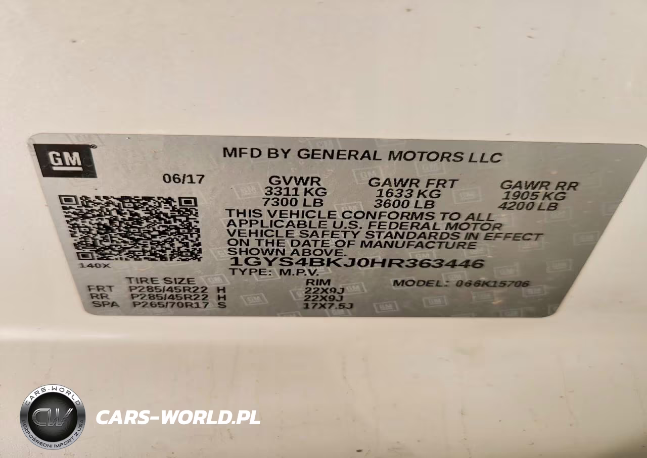 2017 Cadillac Escalade Luxury VIN:1GYS4BKJ0HR363446 - 13