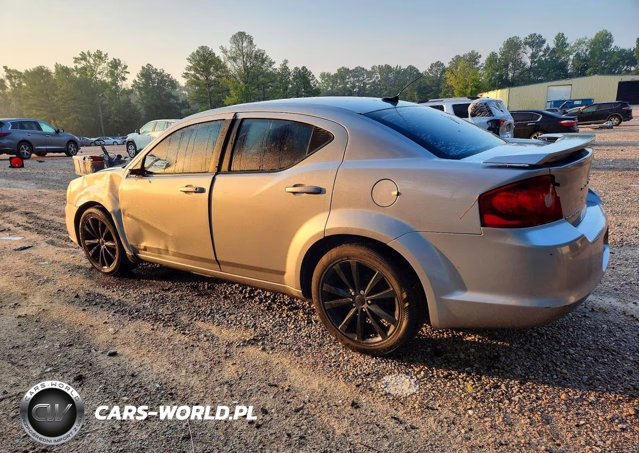 2014 Dodge Avenger Se VIN:1C3CDZAB3EN188274 - 2