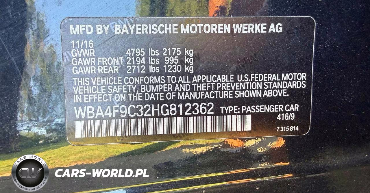 2017 BMW 430Xi Gran Coupe VIN:WBA4F9C32HG812362 - 10