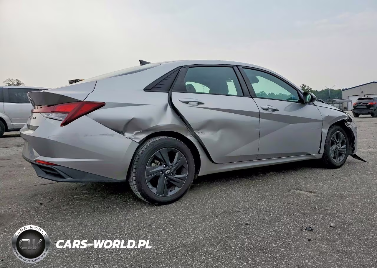 2021 Hyundai Elantra Sel VIN:5NPLS4AG2MH003534 - 3