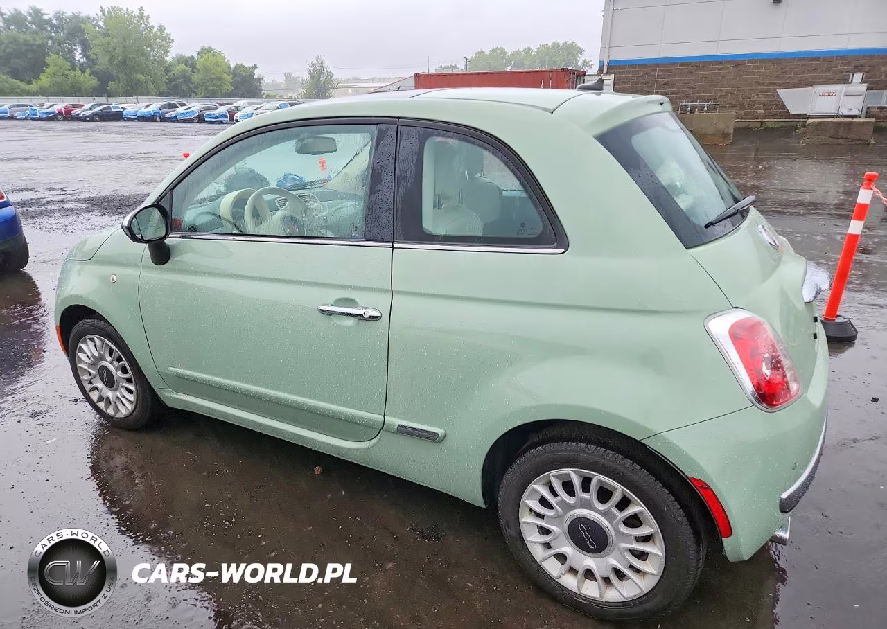 2013 Fiat 500 Lounge VIN:3C3CFFCR5DT522970 - 2