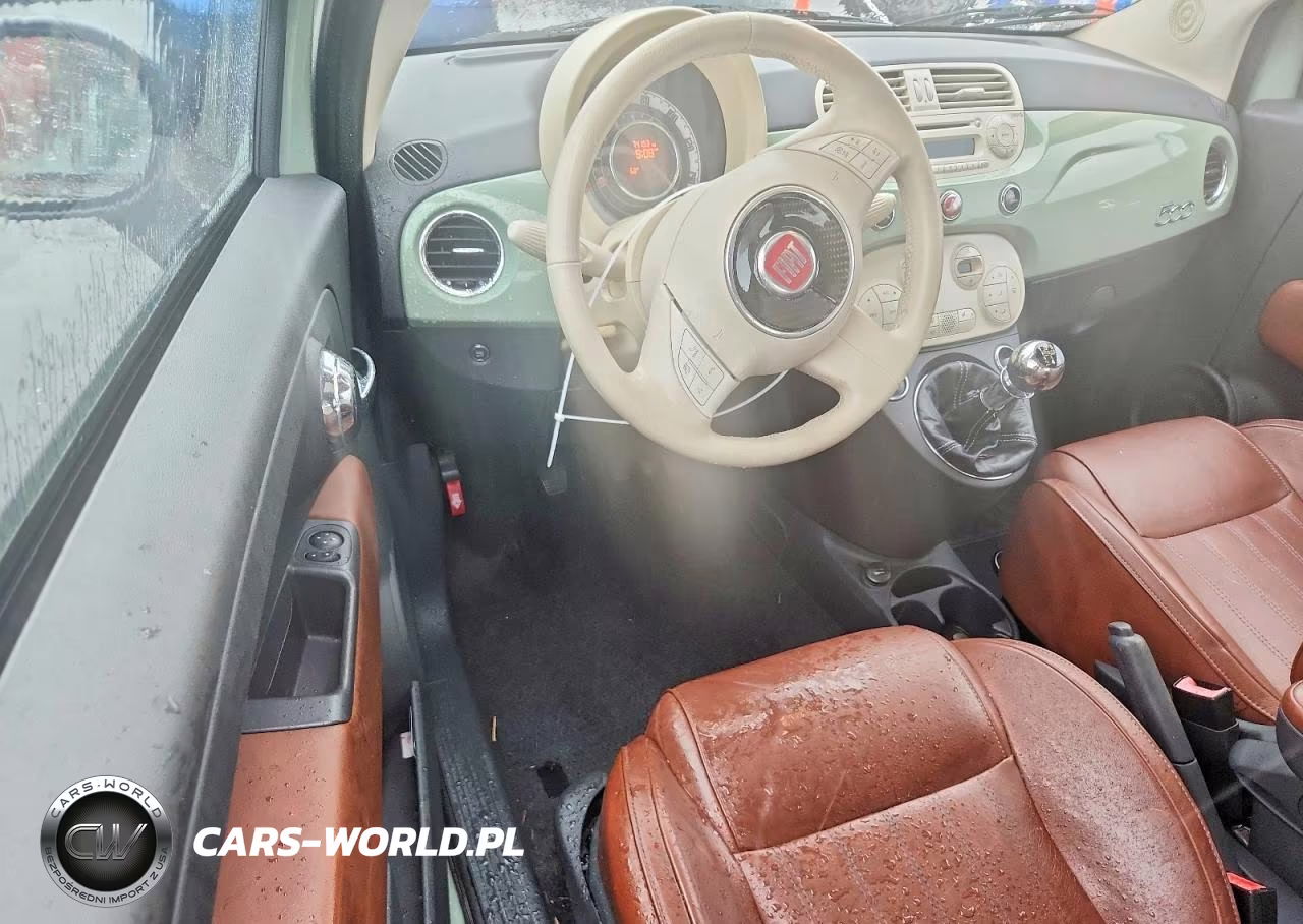 2013 Fiat 500 Lounge VIN:3C3CFFCR5DT522970 - 8
