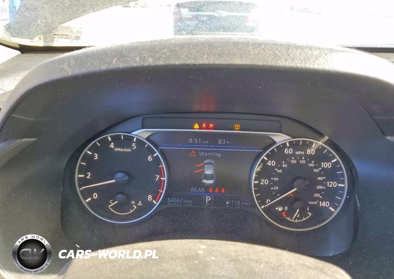 2024 Nissan Altima Sv VIN:1N4BL4DV2RN383927 - 9