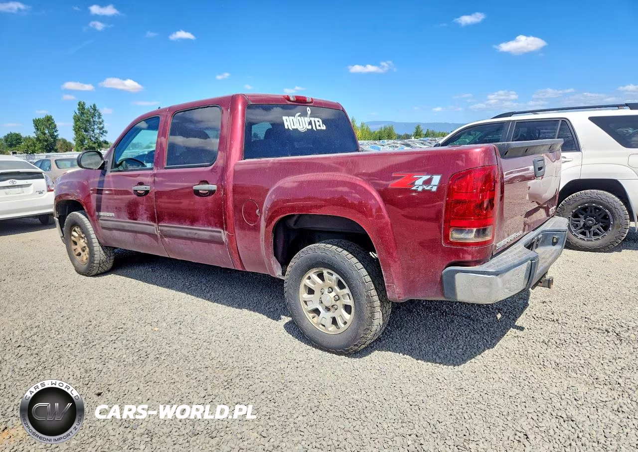 2008 GMC Sierra K1500 VIN:3GTEK13J28G245934 - 2