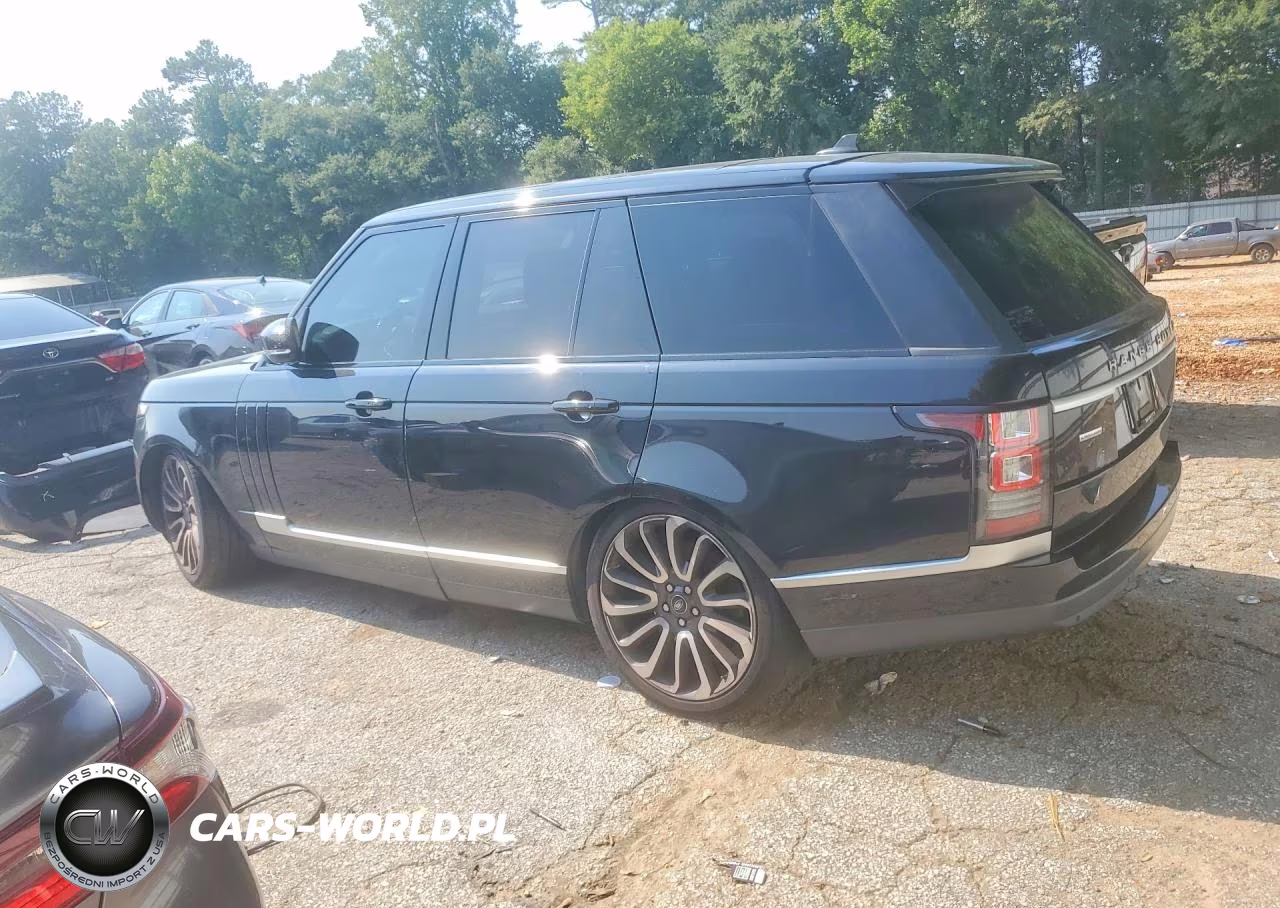 2016 Land Rover Range Rover Supercharged VIN:SALGS2EF8GA295590 - 2