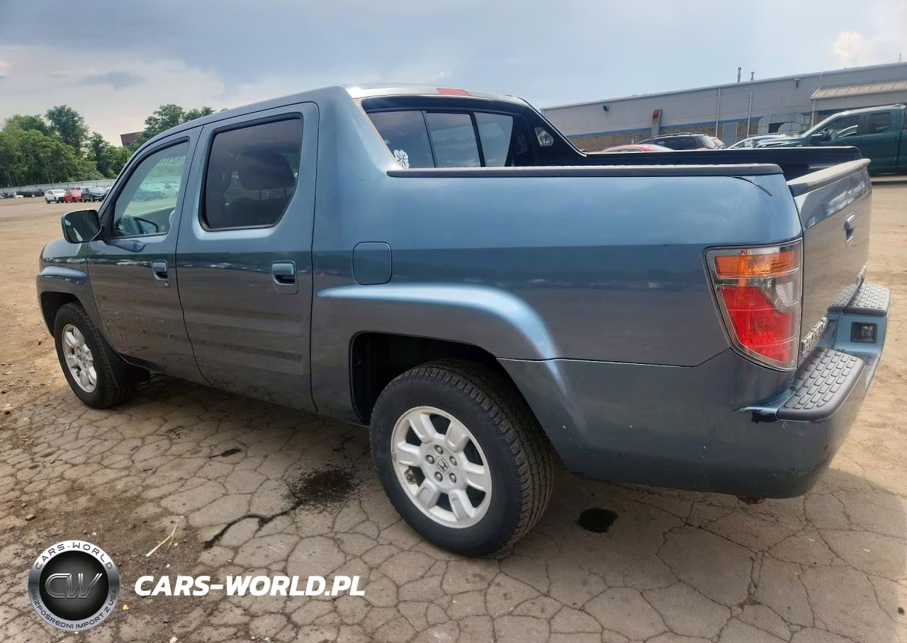 2007 Honda Ridgeline Rtl VIN:2HJYK16597H548702 - 2