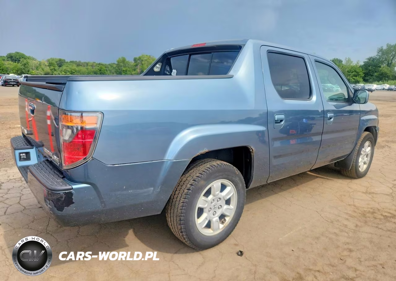 2007 Honda Ridgeline Rtl VIN:2HJYK16597H548702 - 3