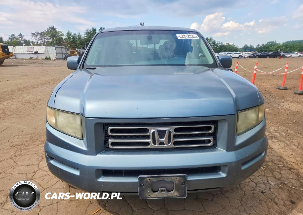 2007 Honda Ridgeline Rtl VIN:2HJYK16597H548702 - 5