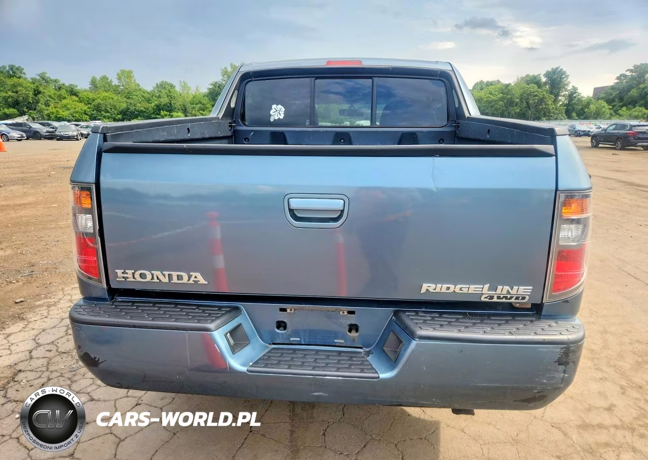 2007 Honda Ridgeline Rtl VIN:2HJYK16597H548702 - 6