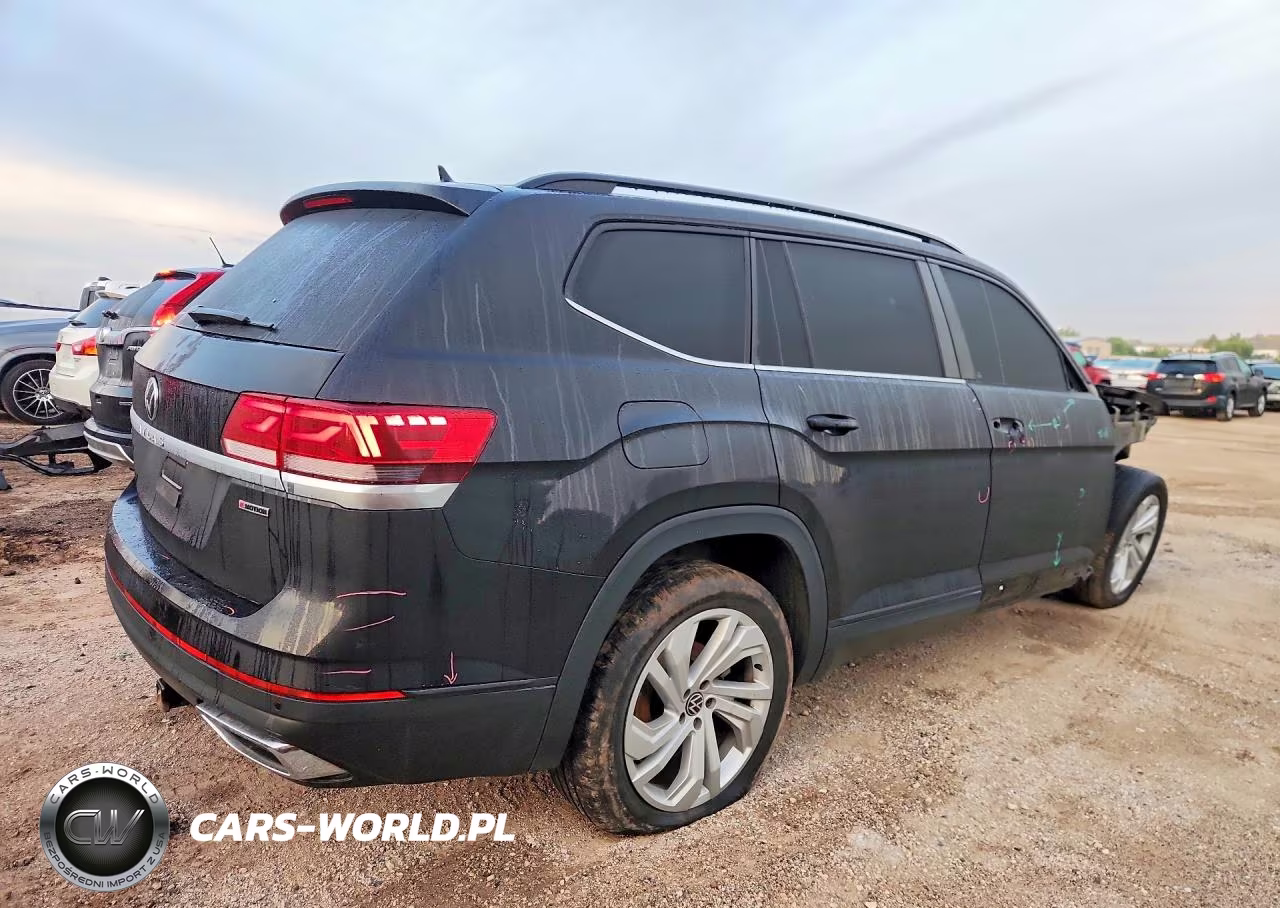 2021 Volkswagen Atlas Se VIN:1V2KR2CA0MC596583 - 3