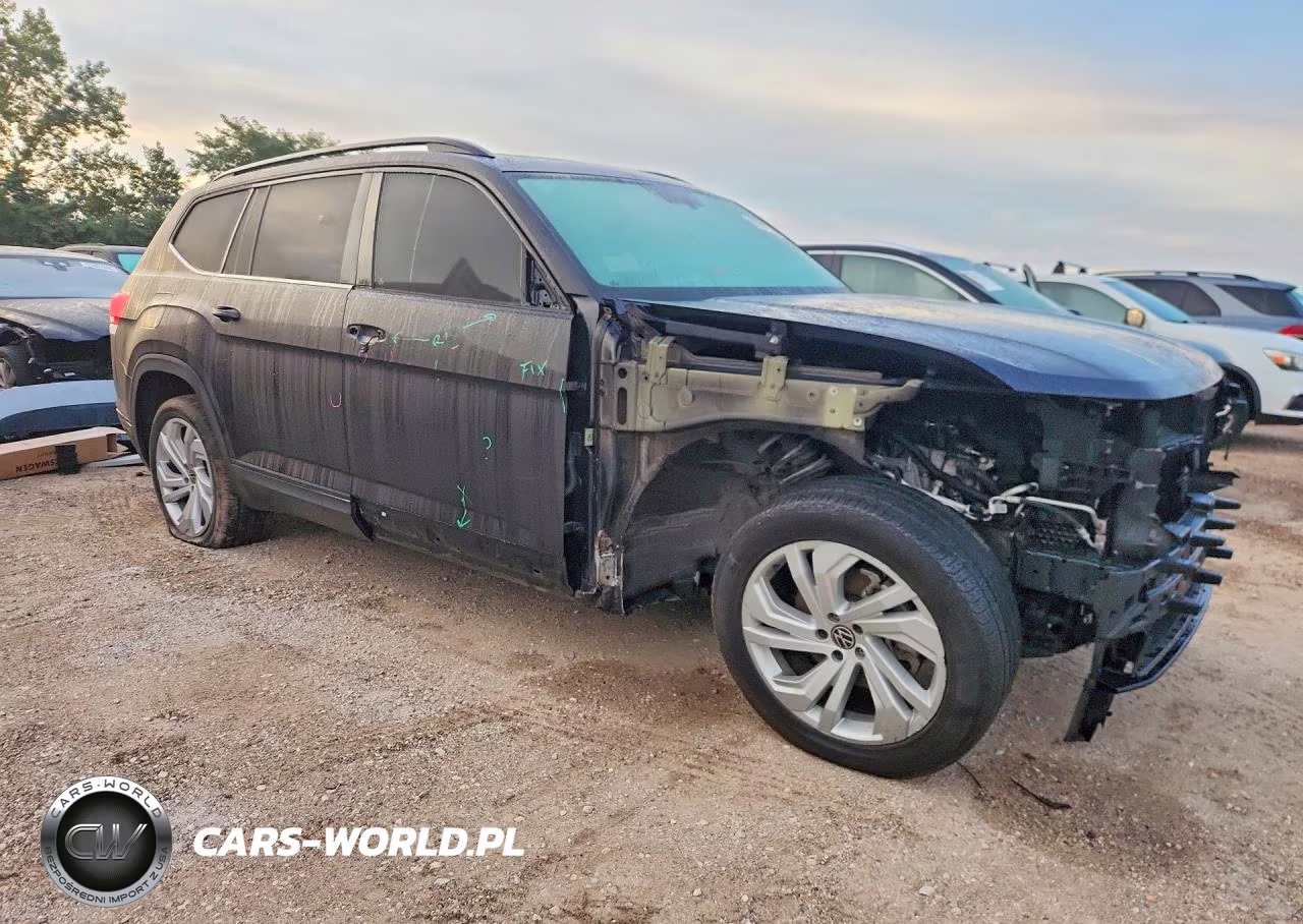 2021 Volkswagen Atlas Se VIN:1V2KR2CA0MC596583 - 4