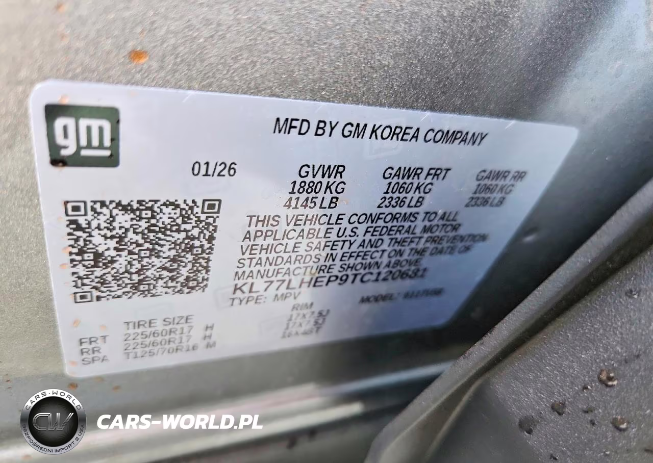 2026 Chevrolet Trax 1Lt VIN:KL77LHEP9TC120681 - 13