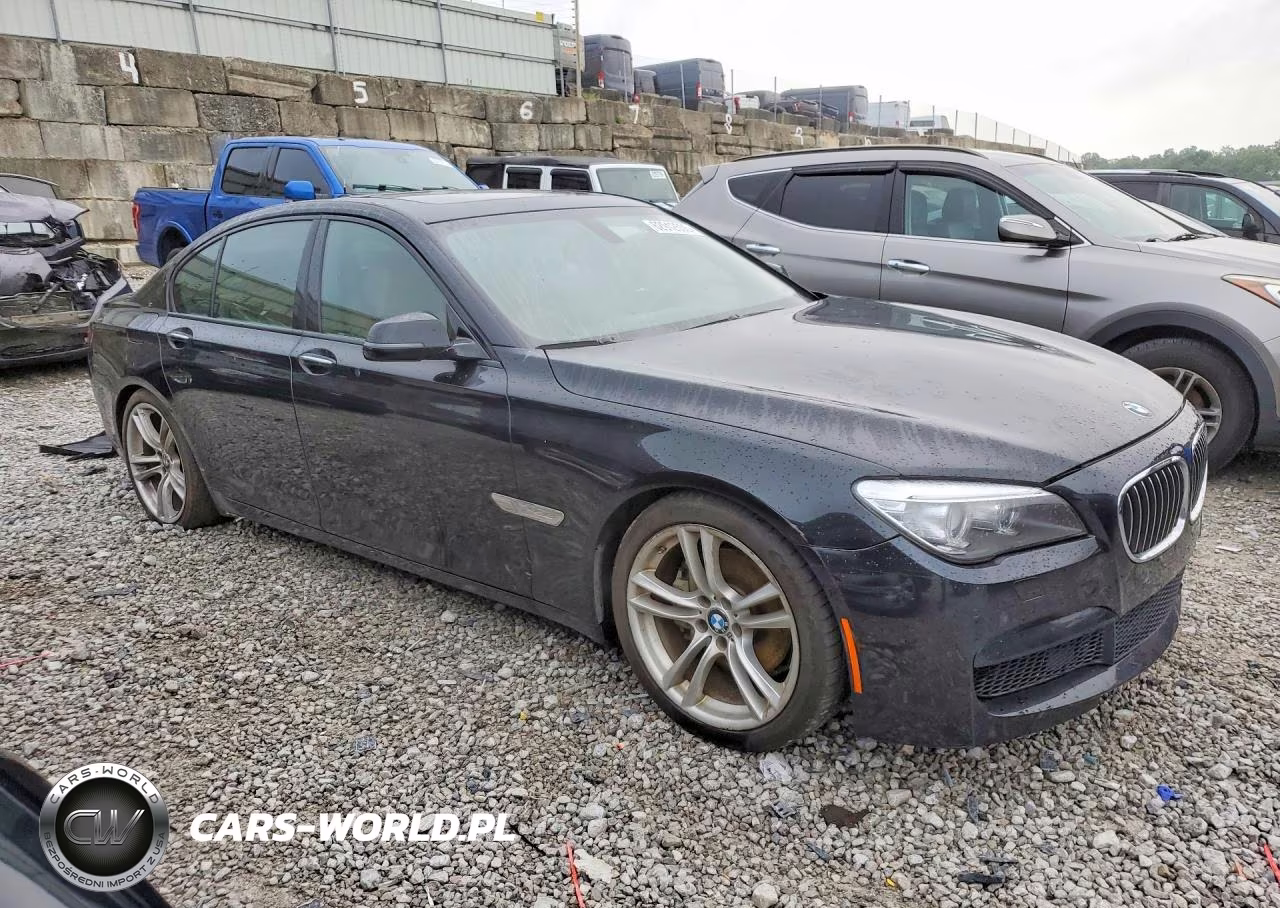 2015 BMW 740 I VIN:WBAYA6C50FGK16292 - 4
