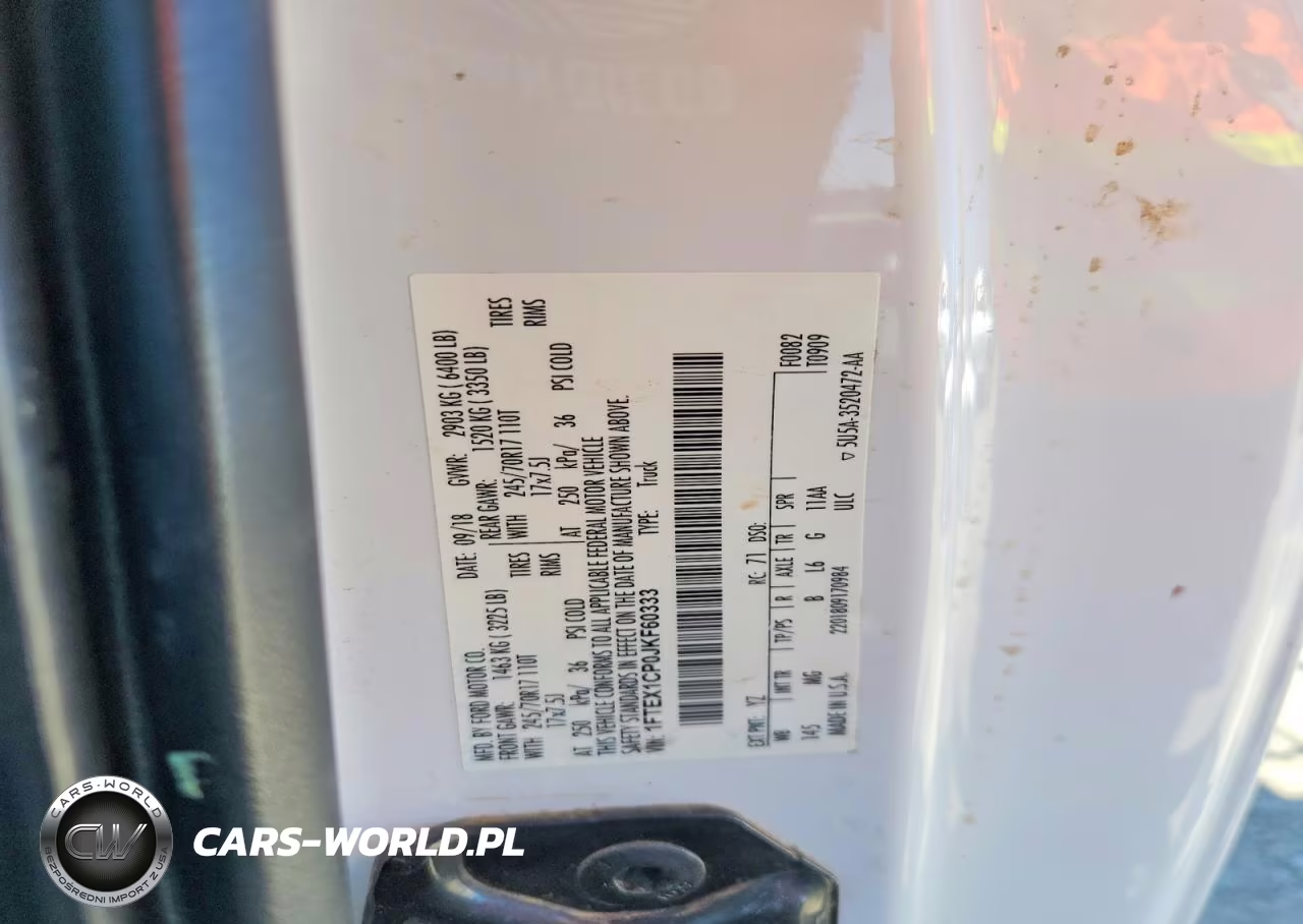 2018 Ford F150 Super Cab VIN:1FTEX1CP0JKF60333 - 12