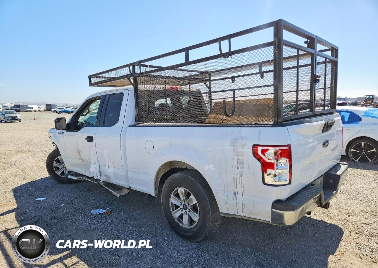 2018 Ford F150 Super Cab VIN:1FTEX1CP0JKF60333 - 2