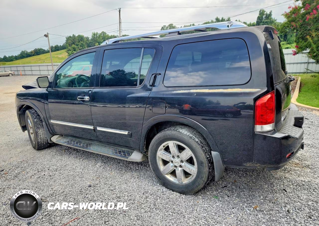 2010 Nissan Armada Se VIN:5N1BA0ND0AN605850 - 2