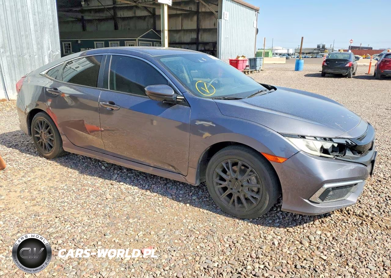 2020 Honda Civic Lx VIN:2HGFC2F60LH525070 - 4