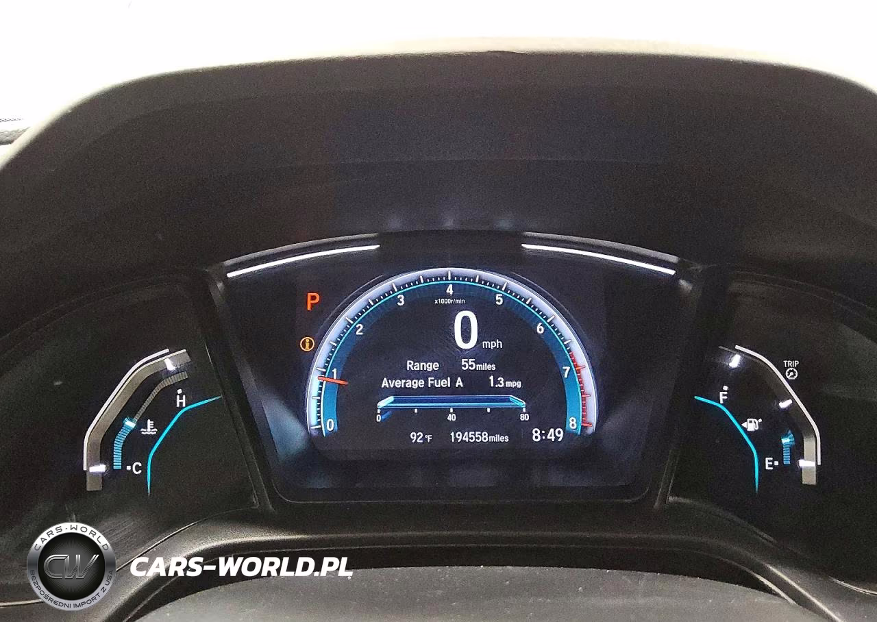 2020 Honda Civic Lx VIN:2HGFC2F60LH525070 - 9