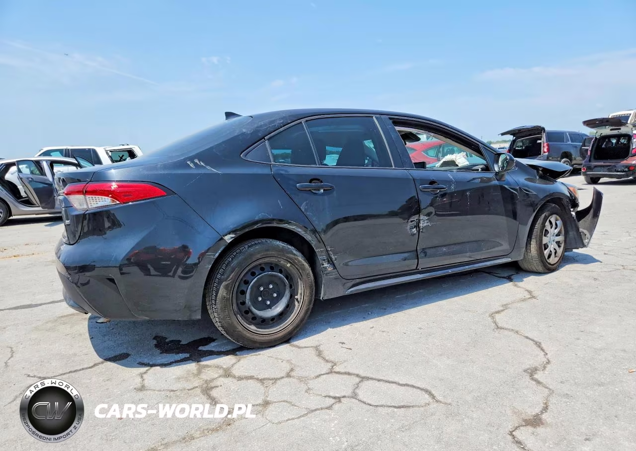 2022 Toyota Corolla Le VIN:5YFEPMAE9NP281344 - 3