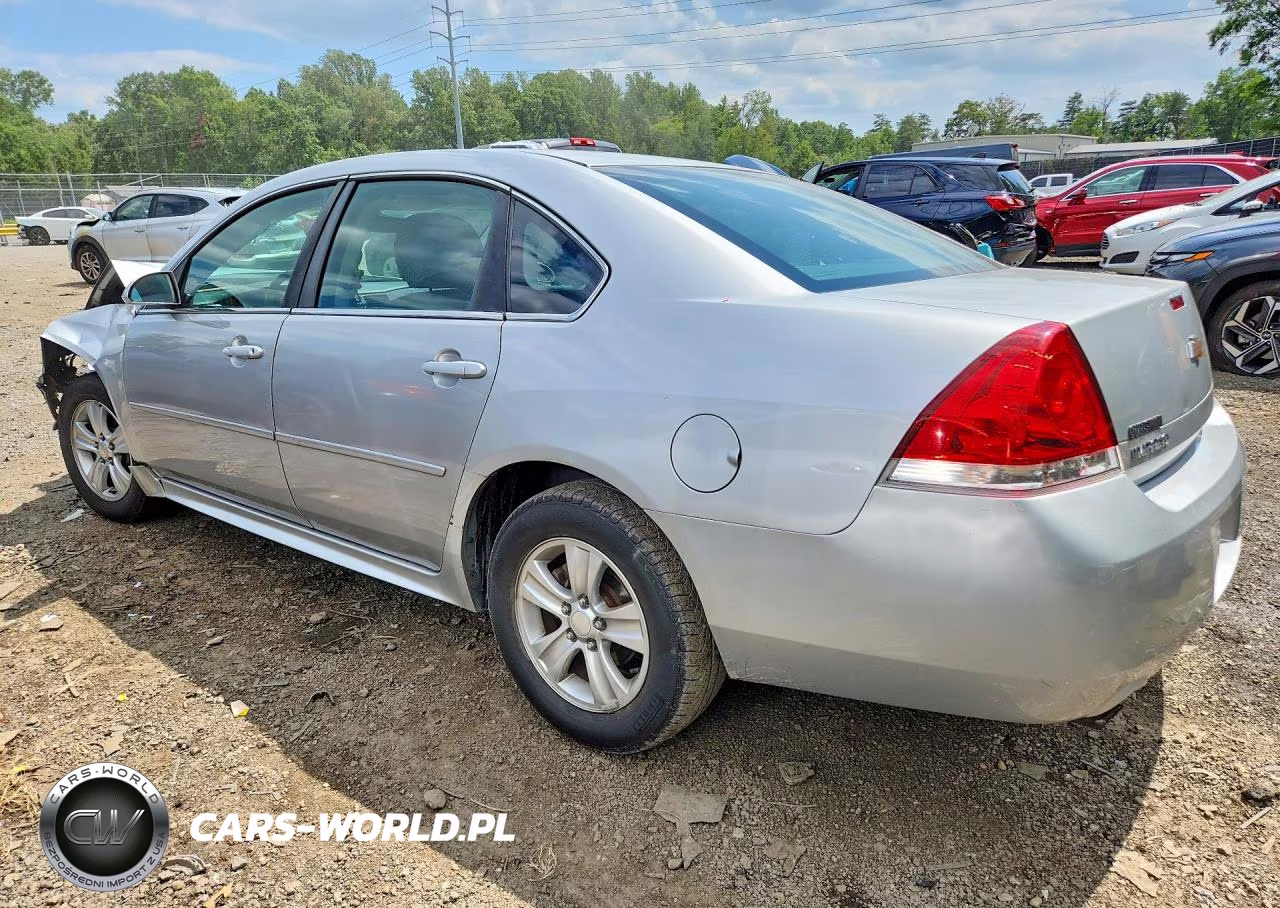 2012 Chevrolet Impala Ls VIN:2G1WF5E36C1151984 - 2