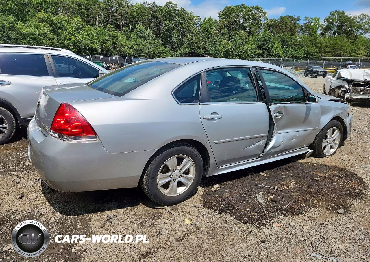 2012 Chevrolet Impala Ls VIN:2G1WF5E36C1151984 - 3