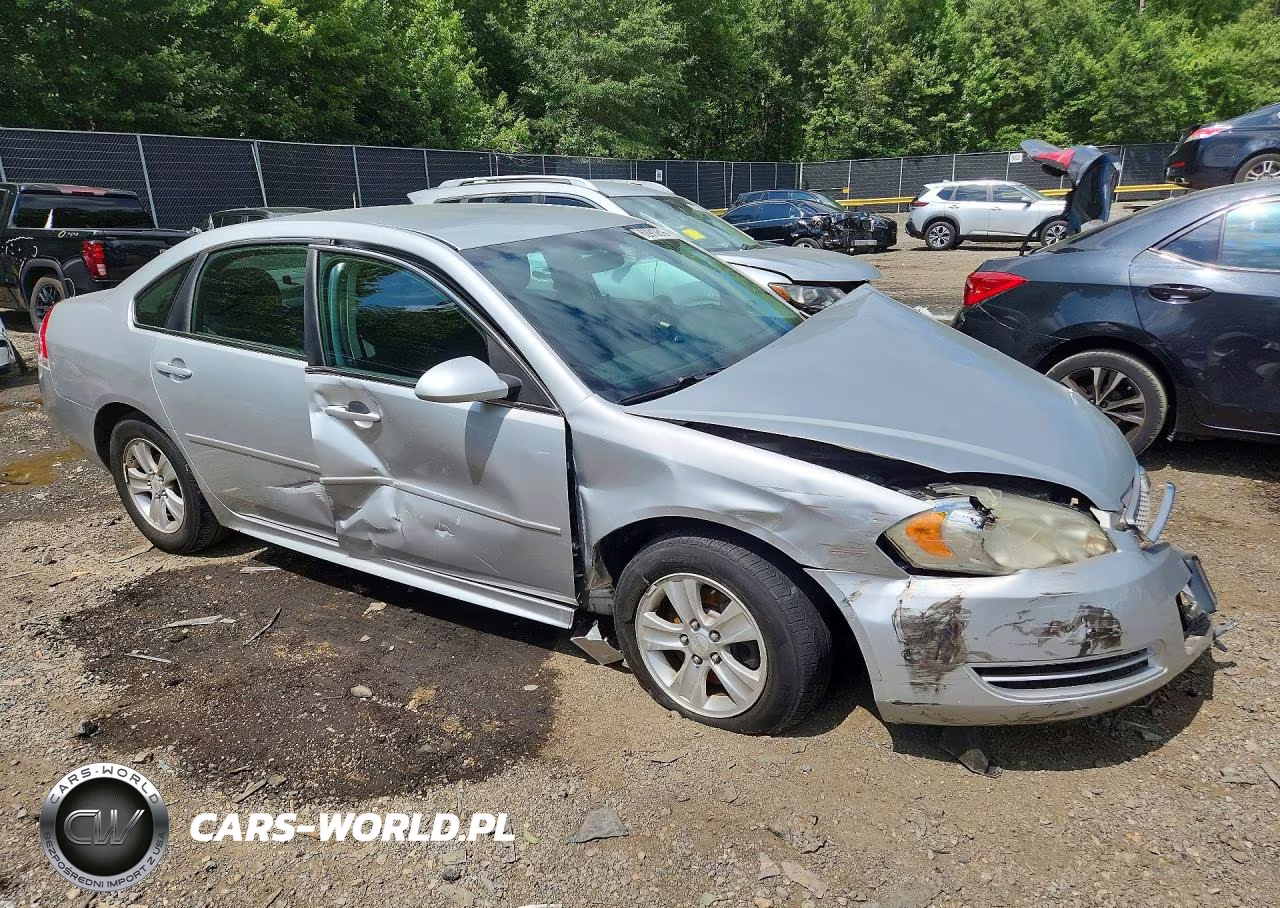 2012 Chevrolet Impala Ls VIN:2G1WF5E36C1151984 - 4