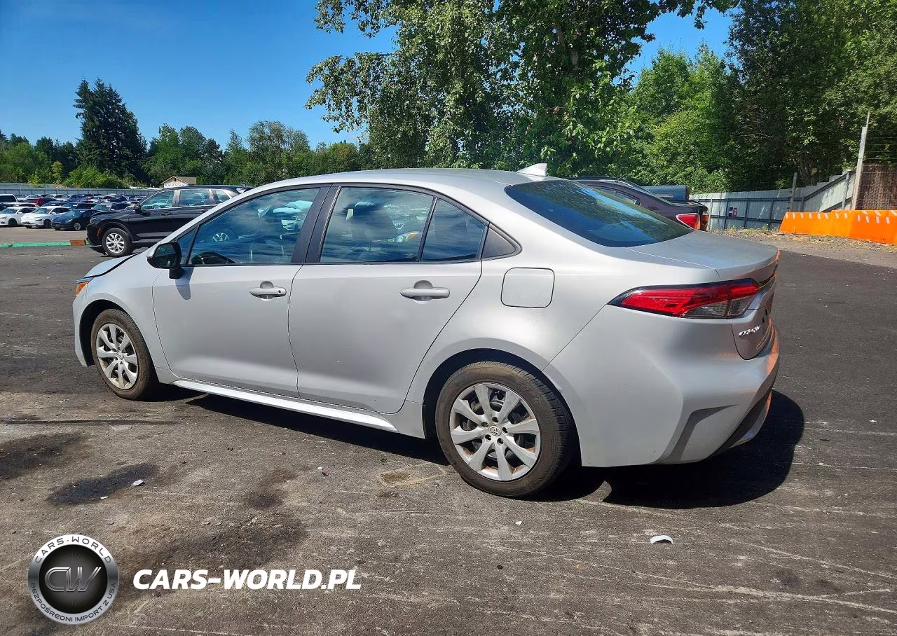 2021 Toyota Corolla Le VIN:5YFEPMAE5MP196693 - 2