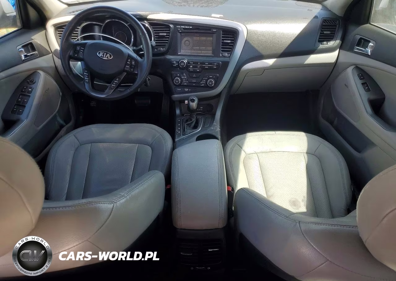 2011 Kia Optima Lx VIN:KNAGM4A76B5170176 - 8