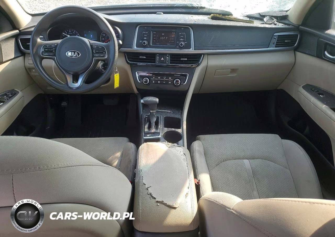 2016 Kia Optima Lx VIN:5XXGT4L30GG023676 - 8