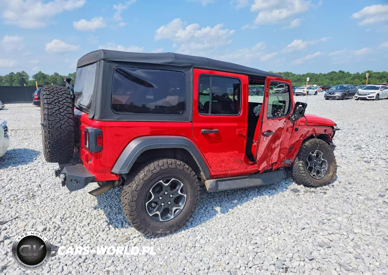 2021 Jeep Wrangler Unlimited Sport VIN:1C4HJXDNXMW737434 - 3