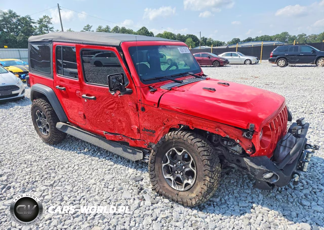 2021 Jeep Wrangler Unlimited Sport VIN:1C4HJXDNXMW737434 - 4