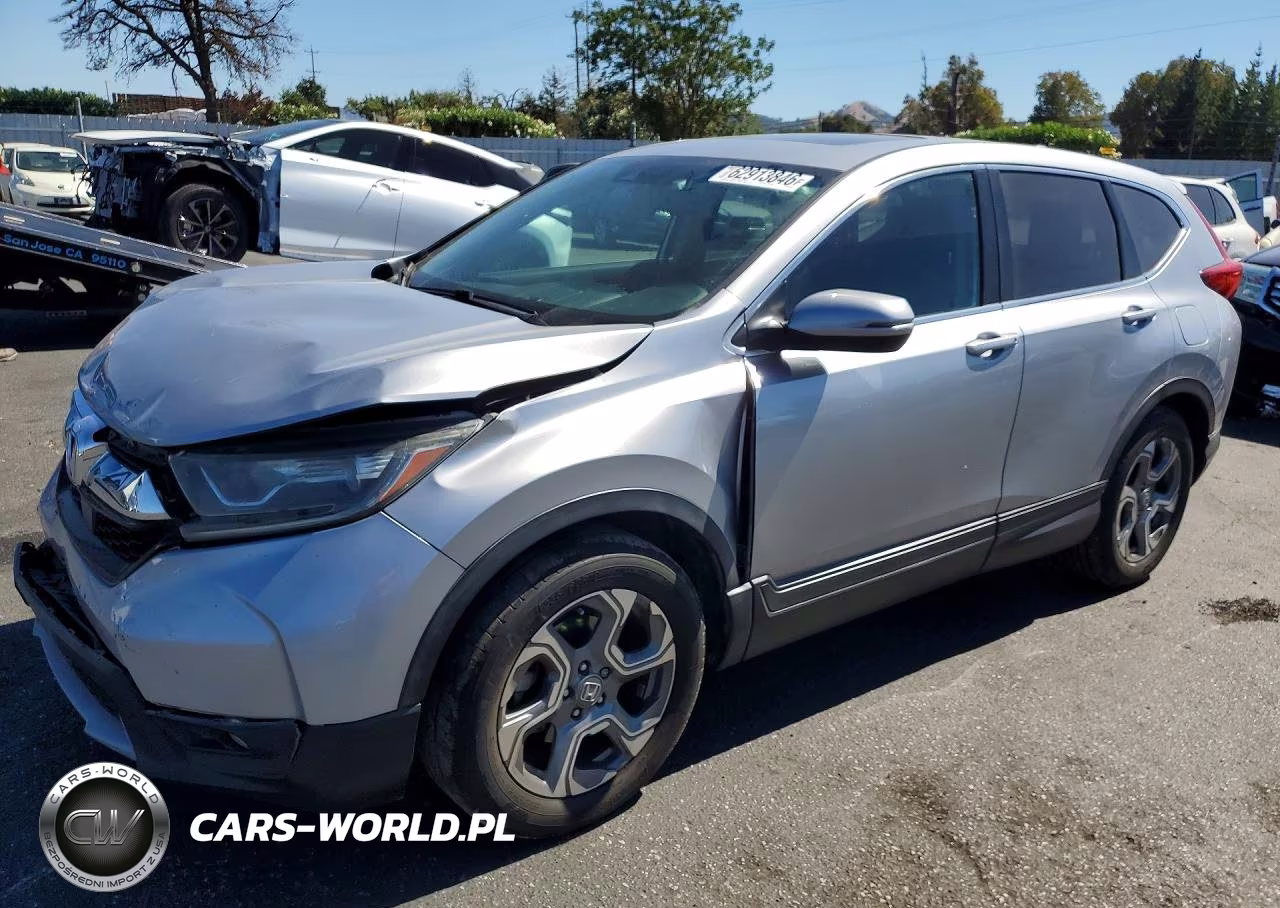 2017 Honda Cr-V Exl VIN:7FARW1H88HE043153 - 1