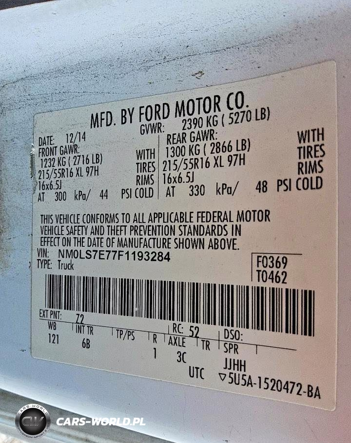 2015 Ford Transit Connect Xl VIN:NM0LS7E77F1193284 - 13