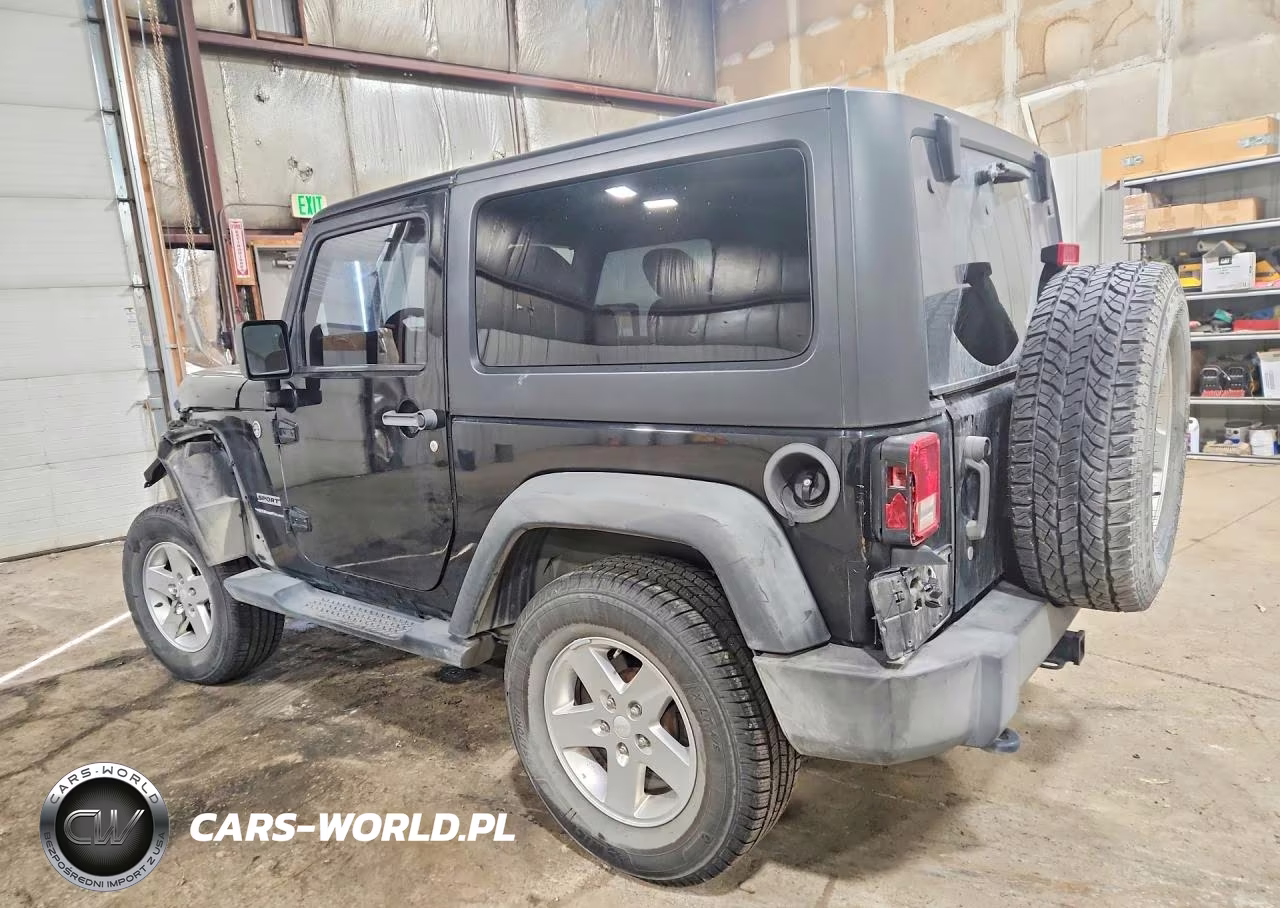 2012 Jeep Wrangler Sport VIN:1C4AJWAG4CL167383 - 2