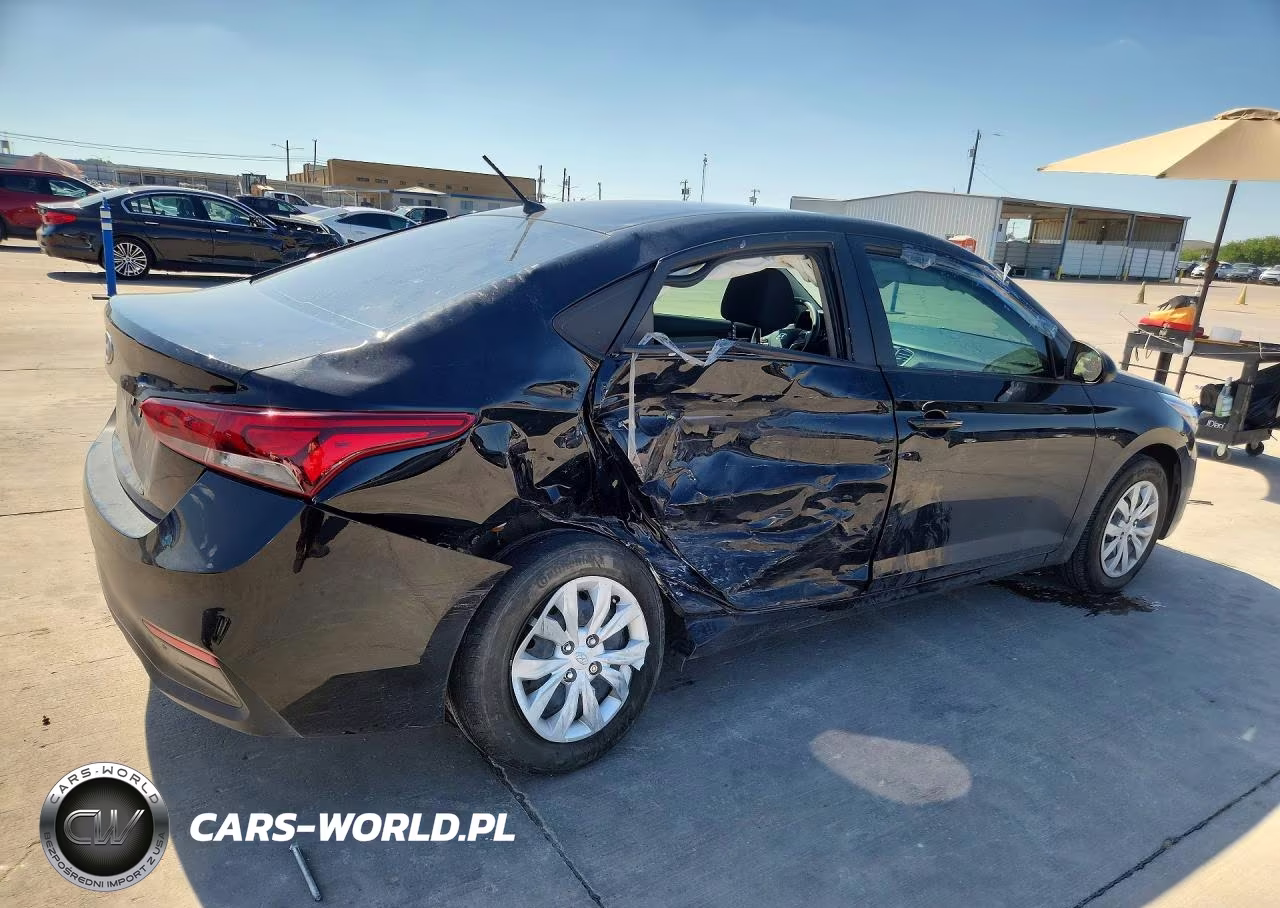 2022 Hyundai Accent Se VIN:3KPC24A60NE169452 - 3