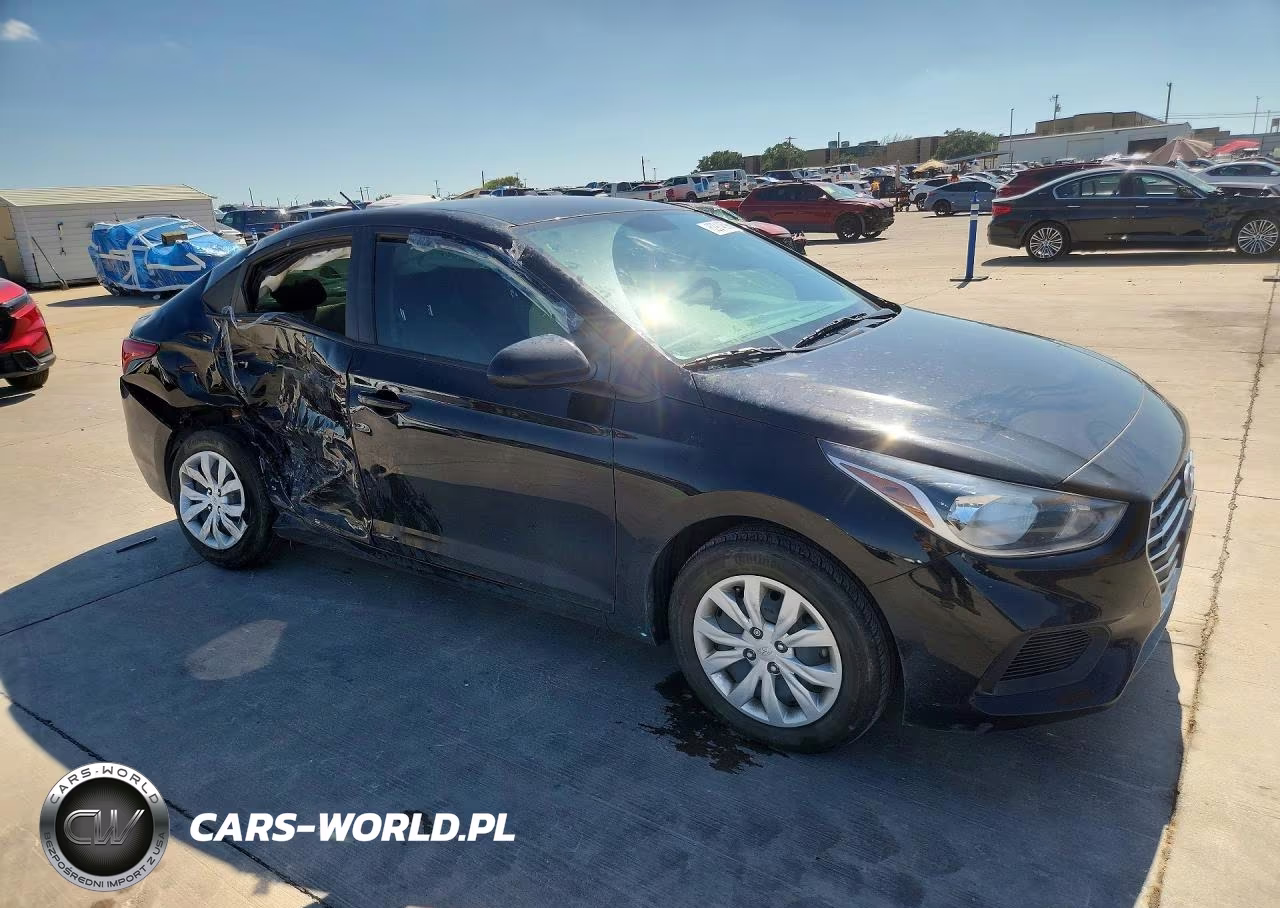 2022 Hyundai Accent Se VIN:3KPC24A60NE169452 - 4