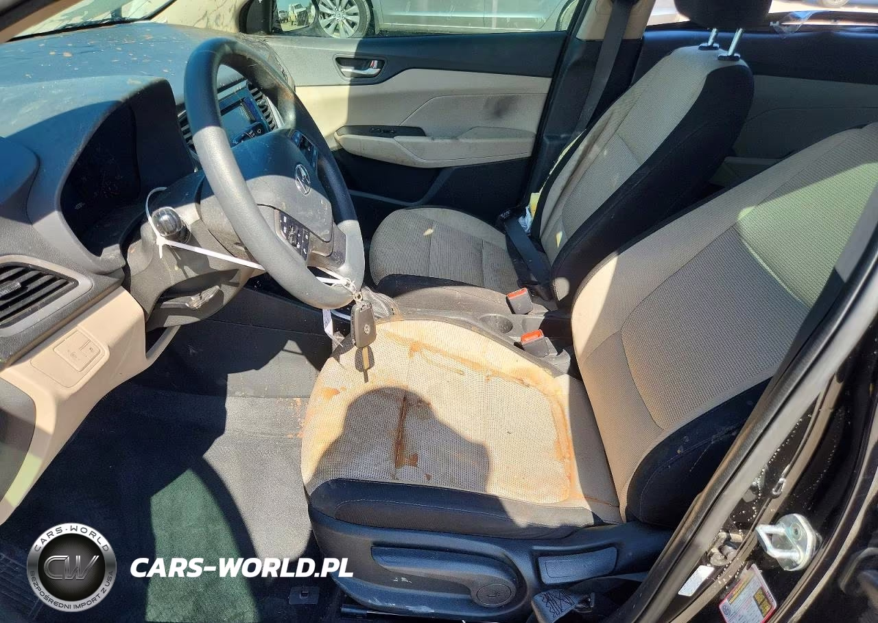 2022 Hyundai Accent Se VIN:3KPC24A60NE169452 - 7