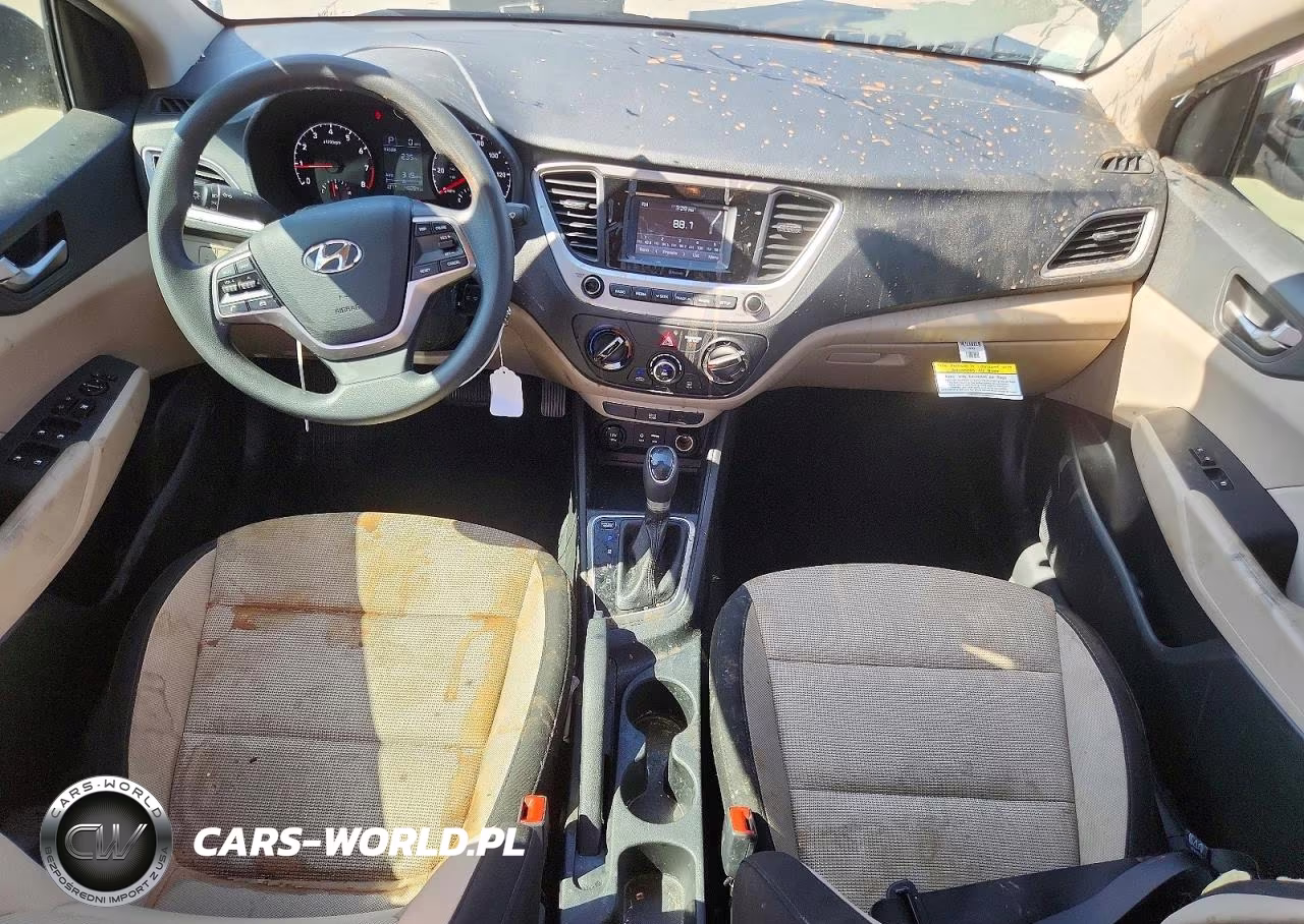 2022 Hyundai Accent Se VIN:3KPC24A60NE169452 - 8