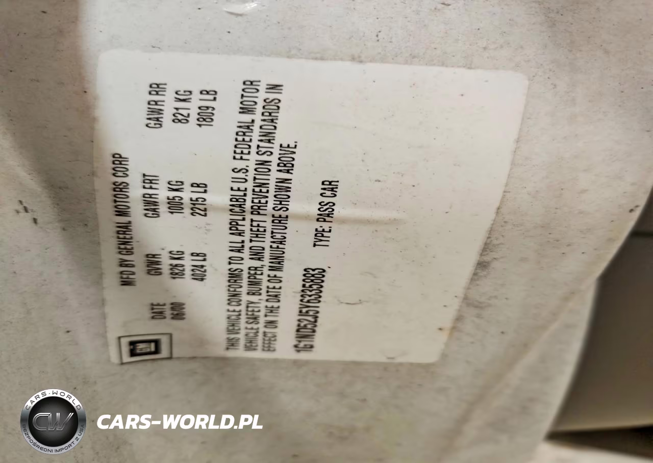 2000 Chevrolet Malibu VIN:1G1ND52J5Y6335883 - 12
