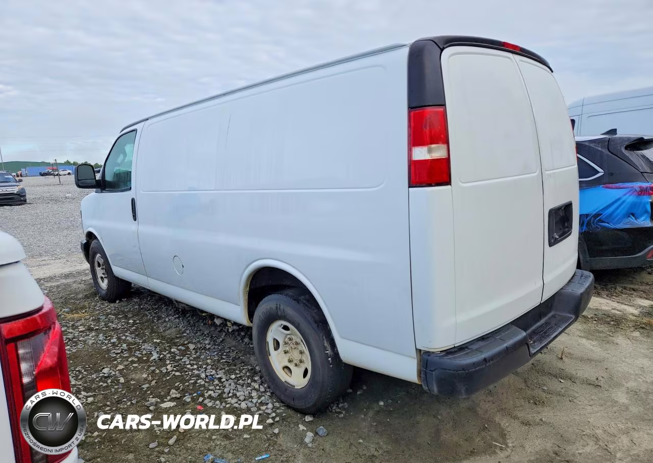 2017 Chevrolet Express G2500 Delivery Van VIN:1GCWGAF10H1179643 - 2