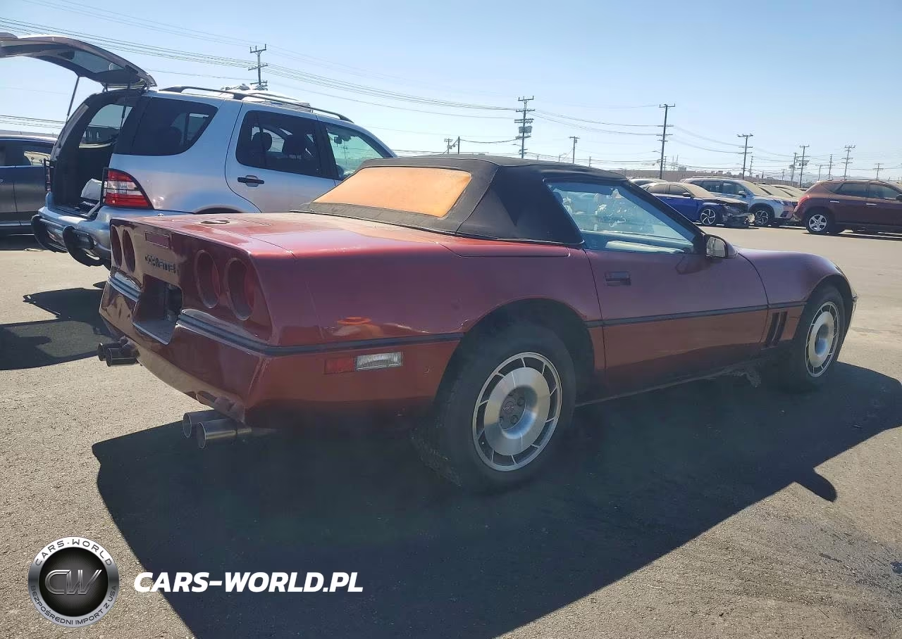 1987 Chevrolet Corvette VIN:1G1YY3189H5119772 - 3