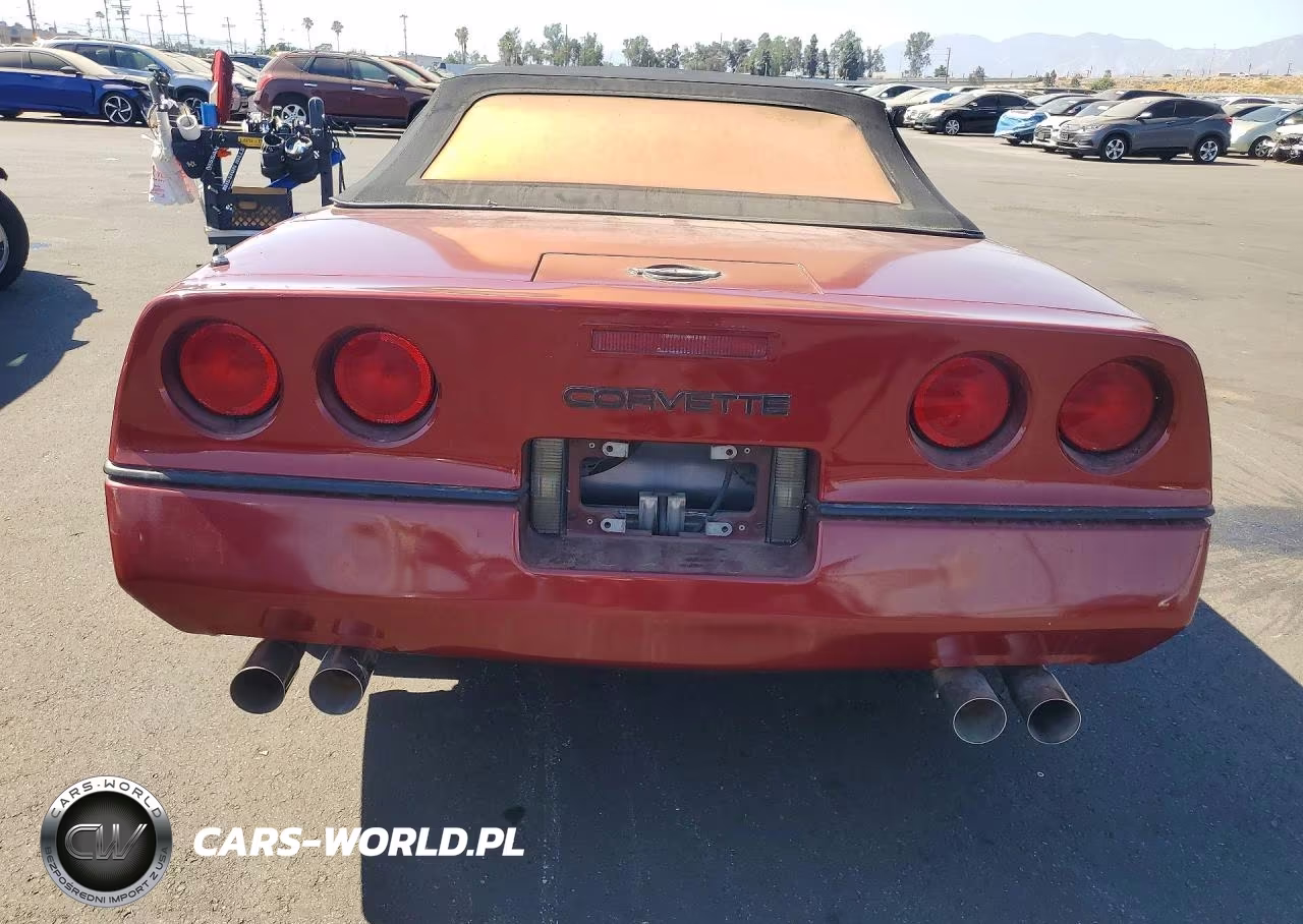 1987 Chevrolet Corvette VIN:1G1YY3189H5119772 - 6