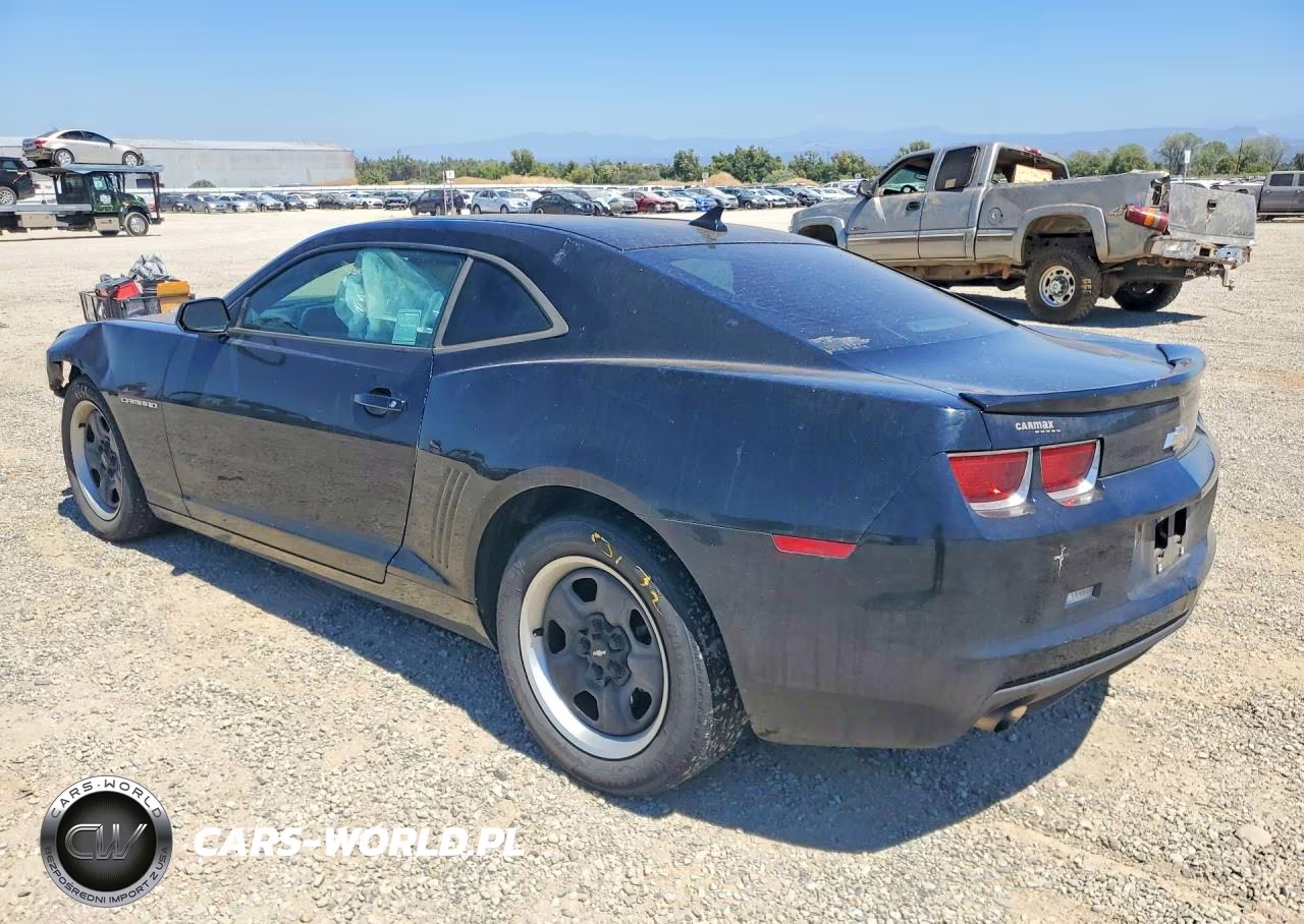 2013 Chevrolet Camaro Ls VIN:2G1FE1E31D9162082 - 2