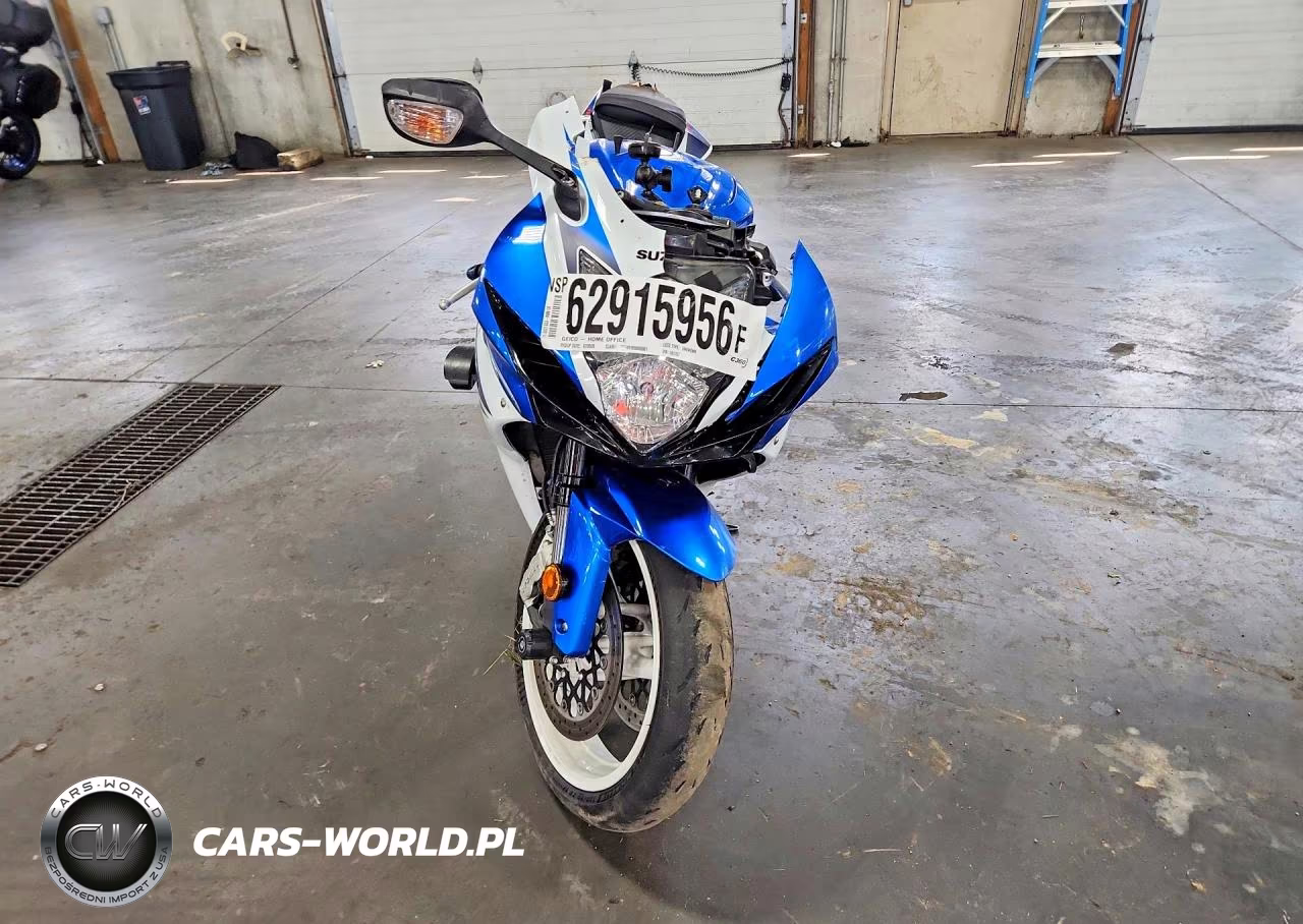 2011 Suzuki Gsx-R600 VIN:JS1GN7FA1B2101767 - 2