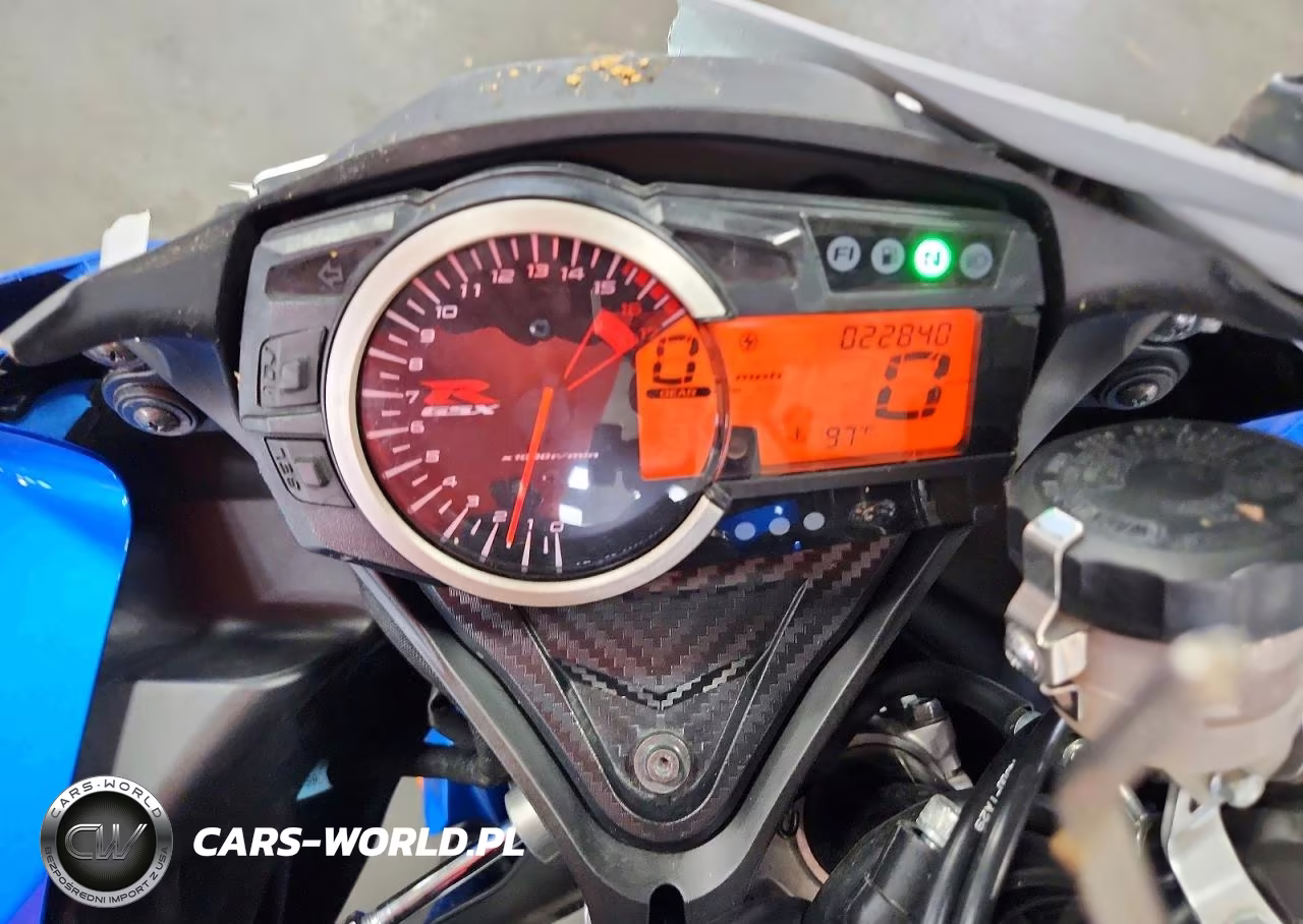 2011 Suzuki Gsx-R600 VIN:JS1GN7FA1B2101767 - 7